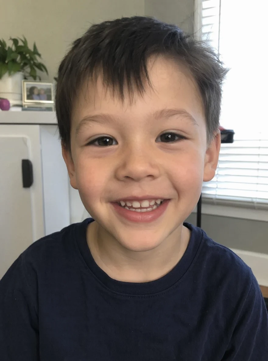 Before — Child grown up