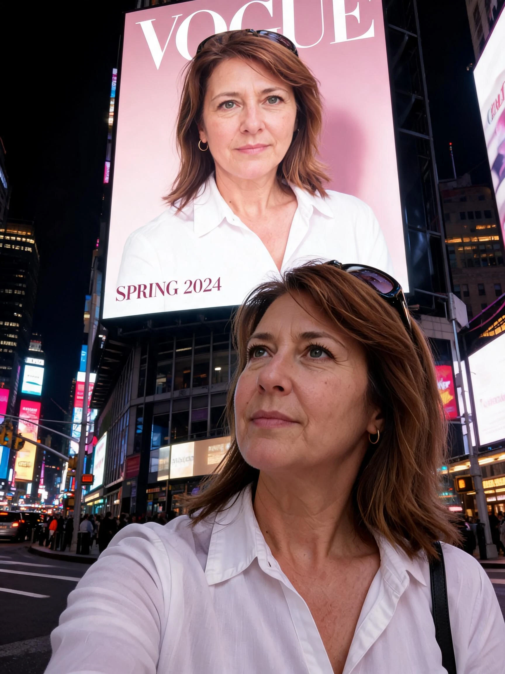 After — Woman White Street