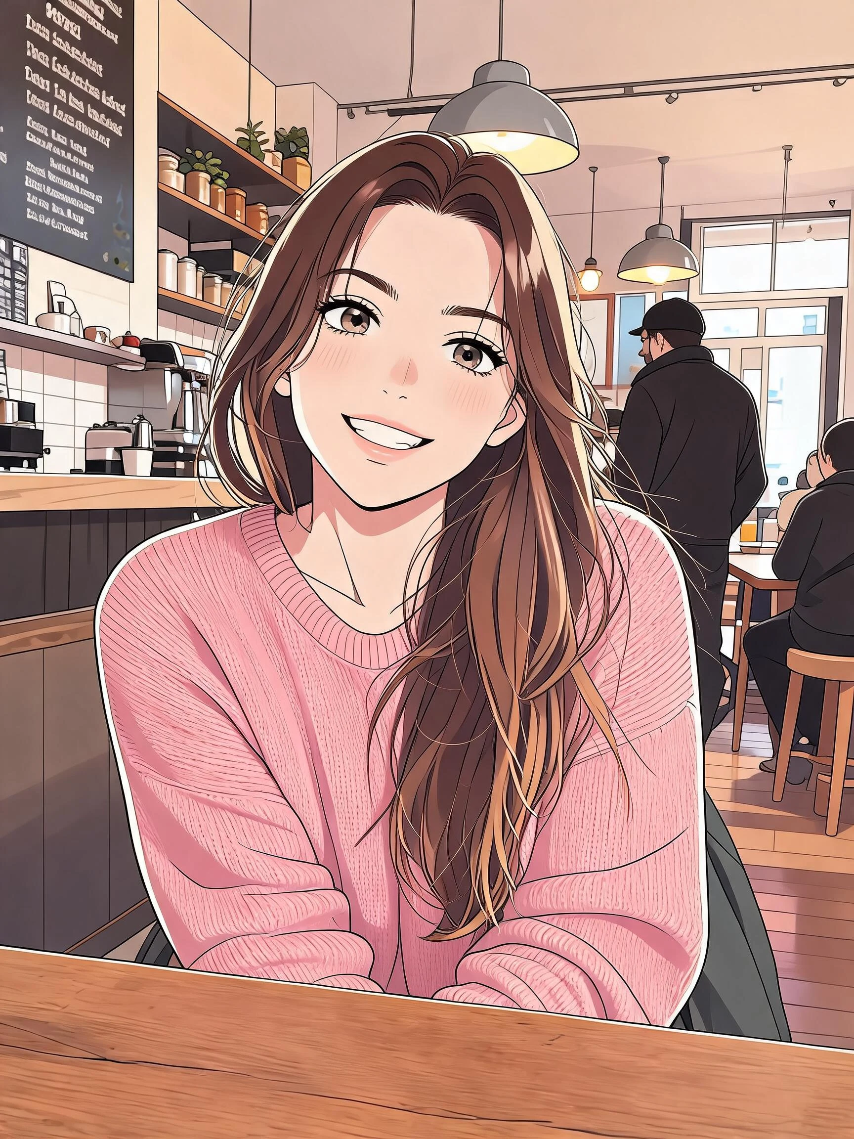 After — Cartoon her
