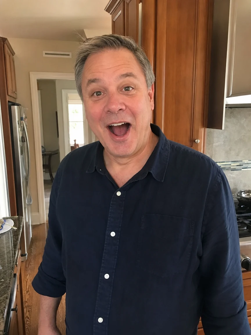 Before — Man Navy Kitchen