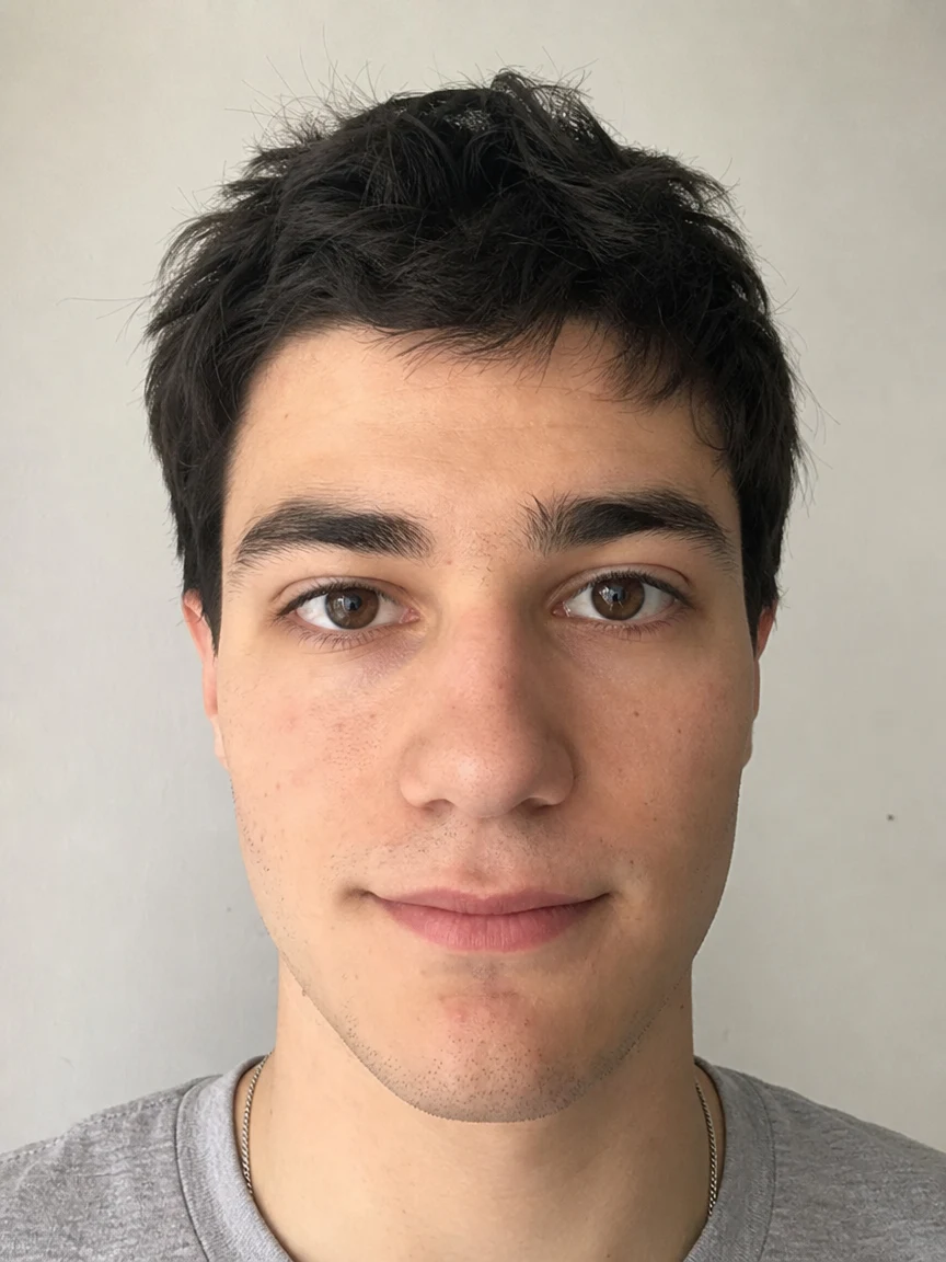 Before — Man Closeup Neutral