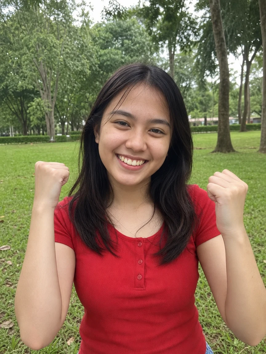 Before — Woman Grin Park