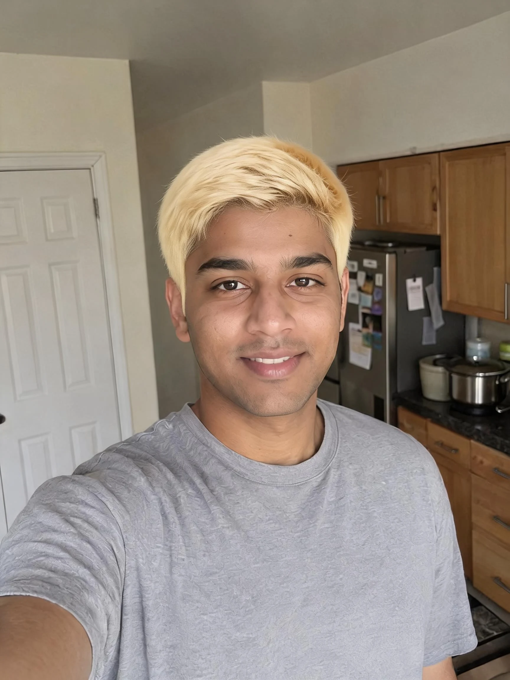 After — Man Black Kitchen