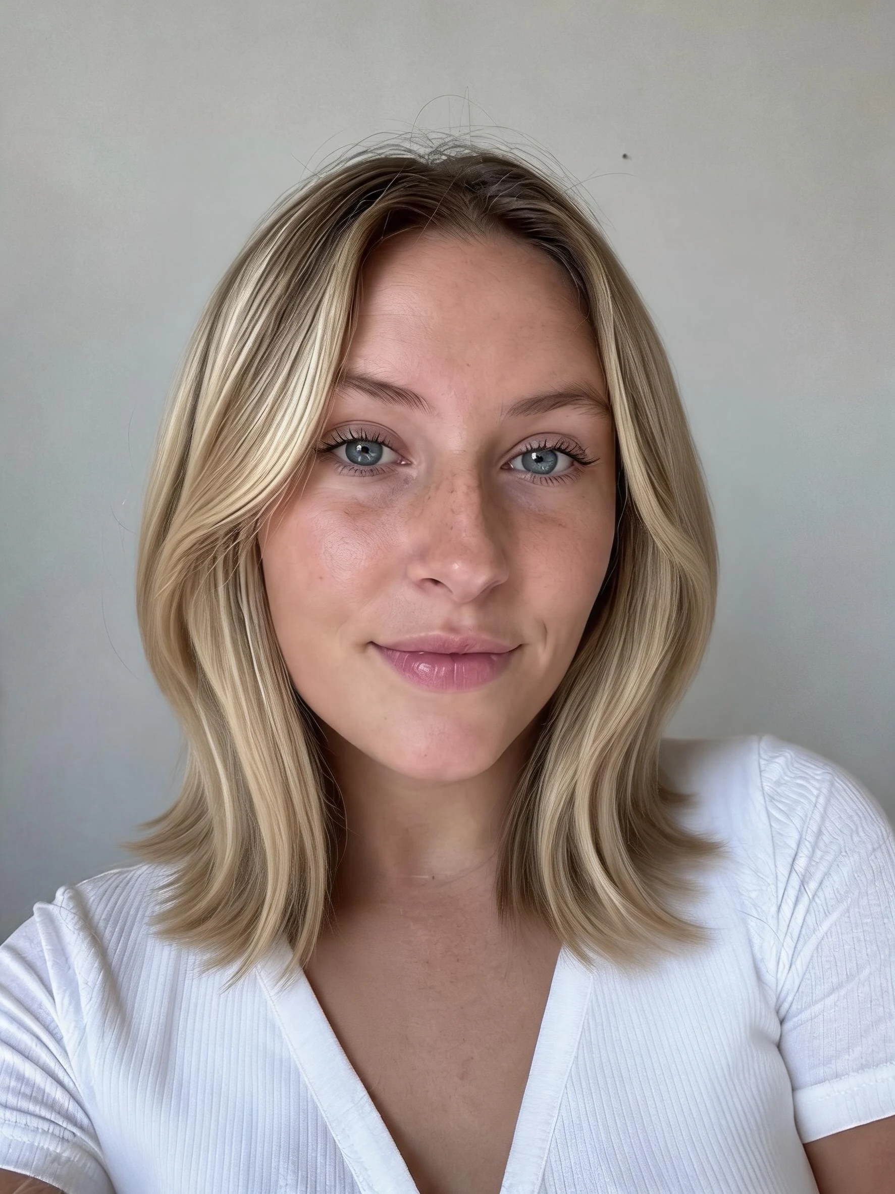 After — Blonde hair