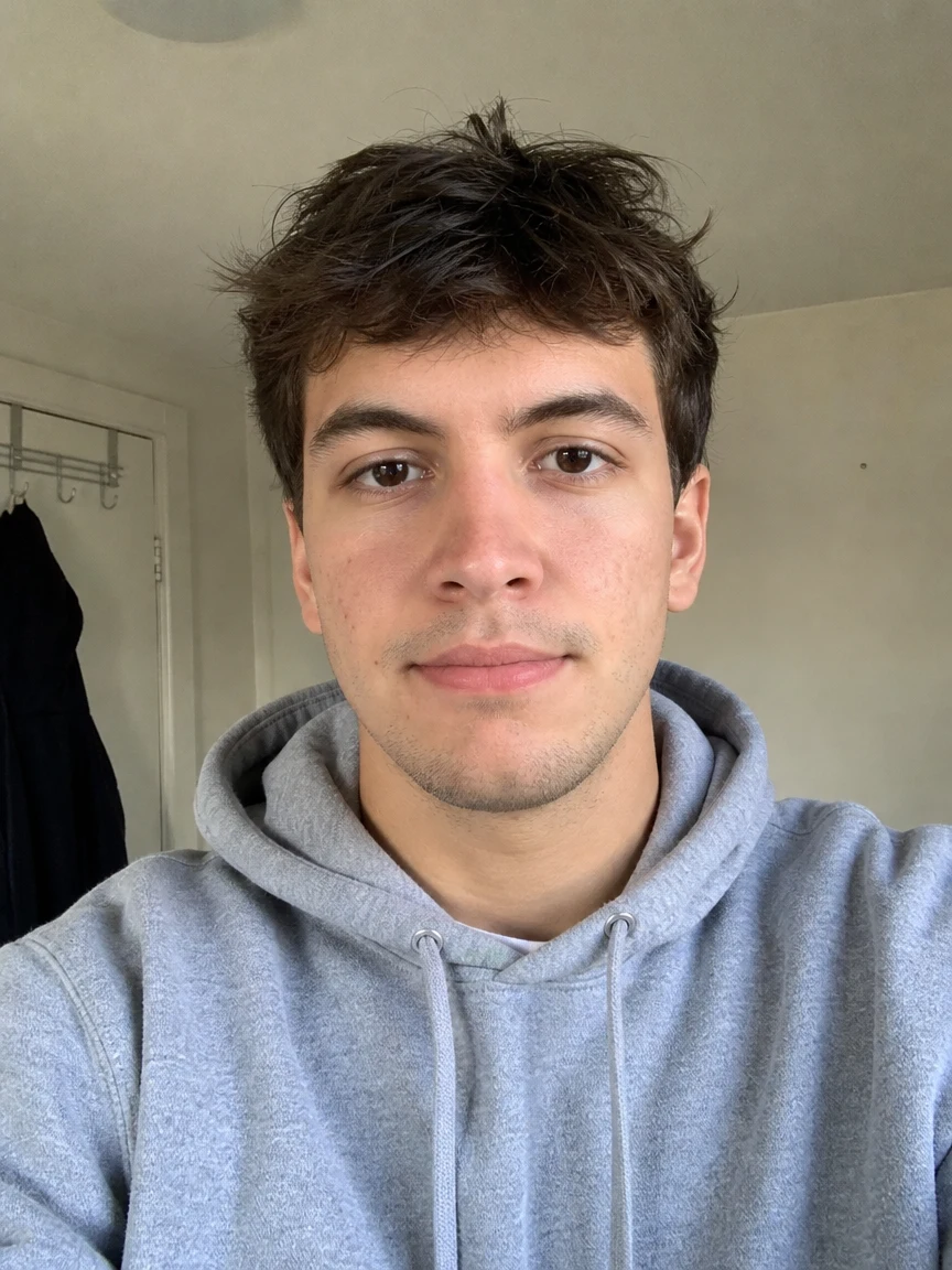 Before — His headshot