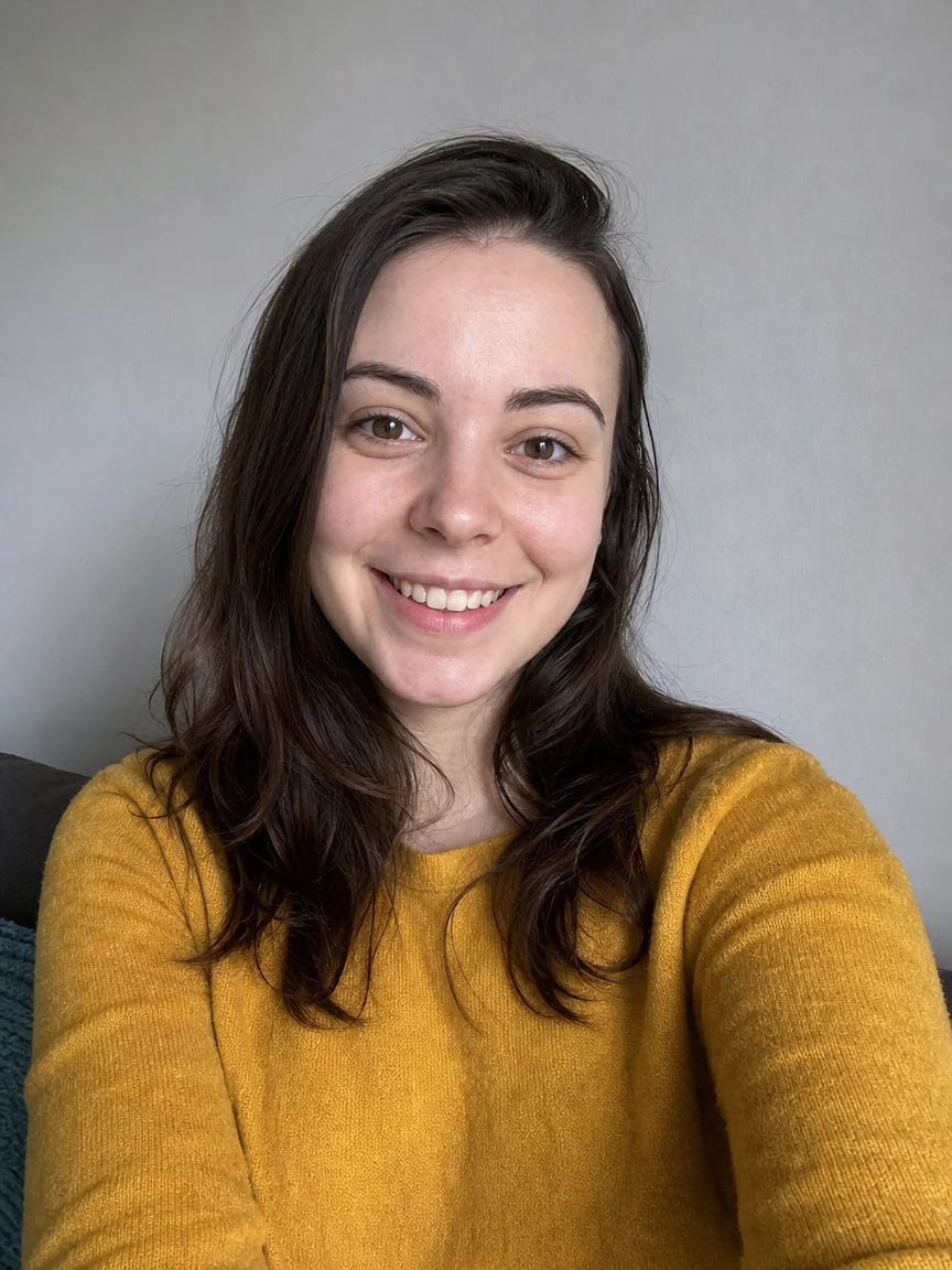 Before — Woman Mustard