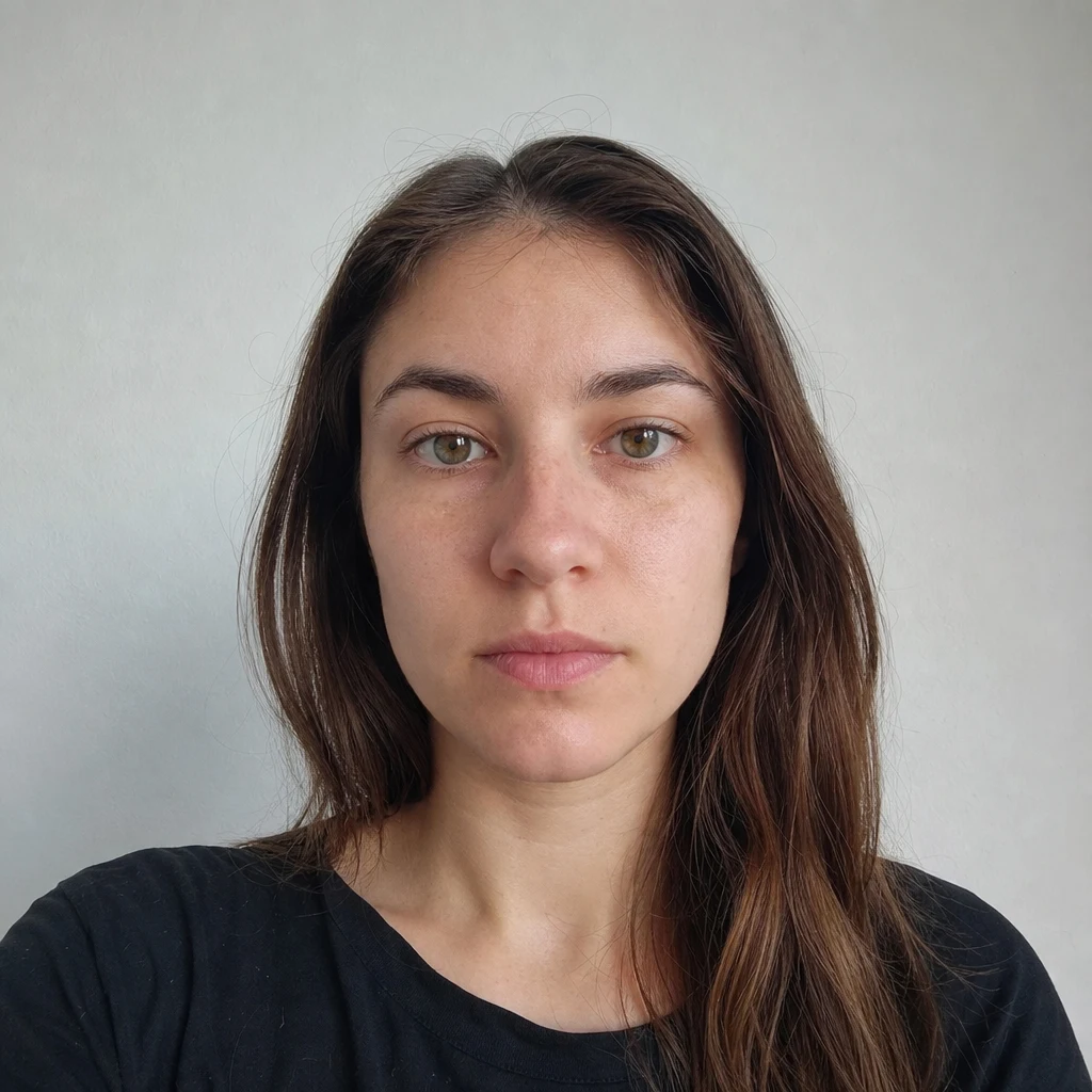Before — Her mugshot