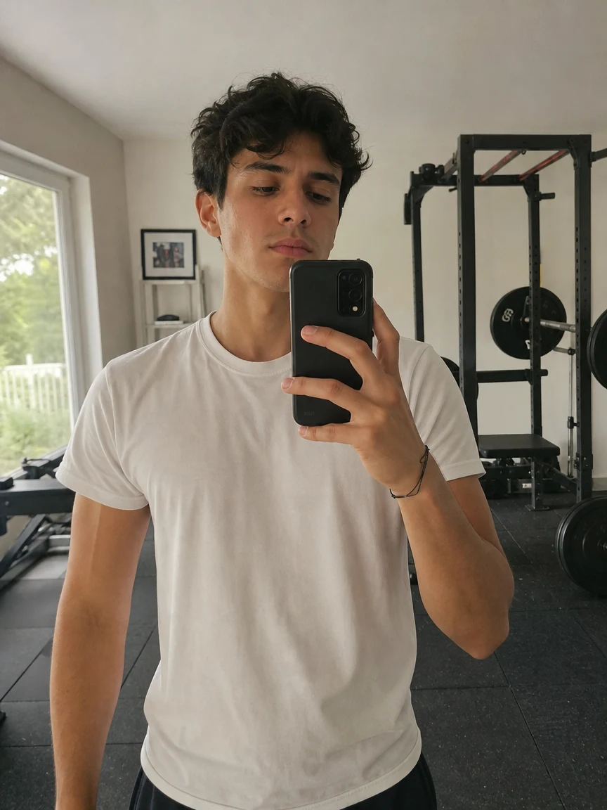 Before — Buff him