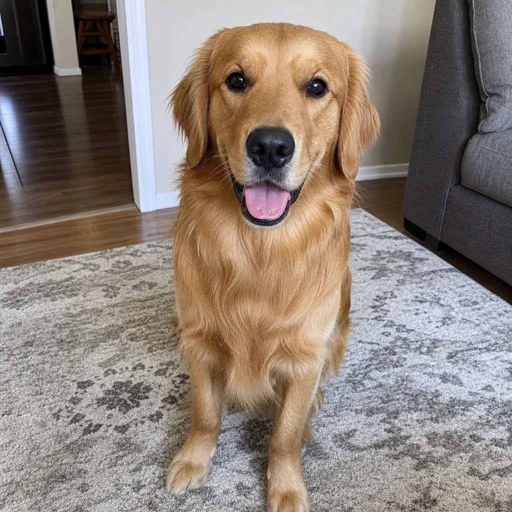 Before — Dog Golden