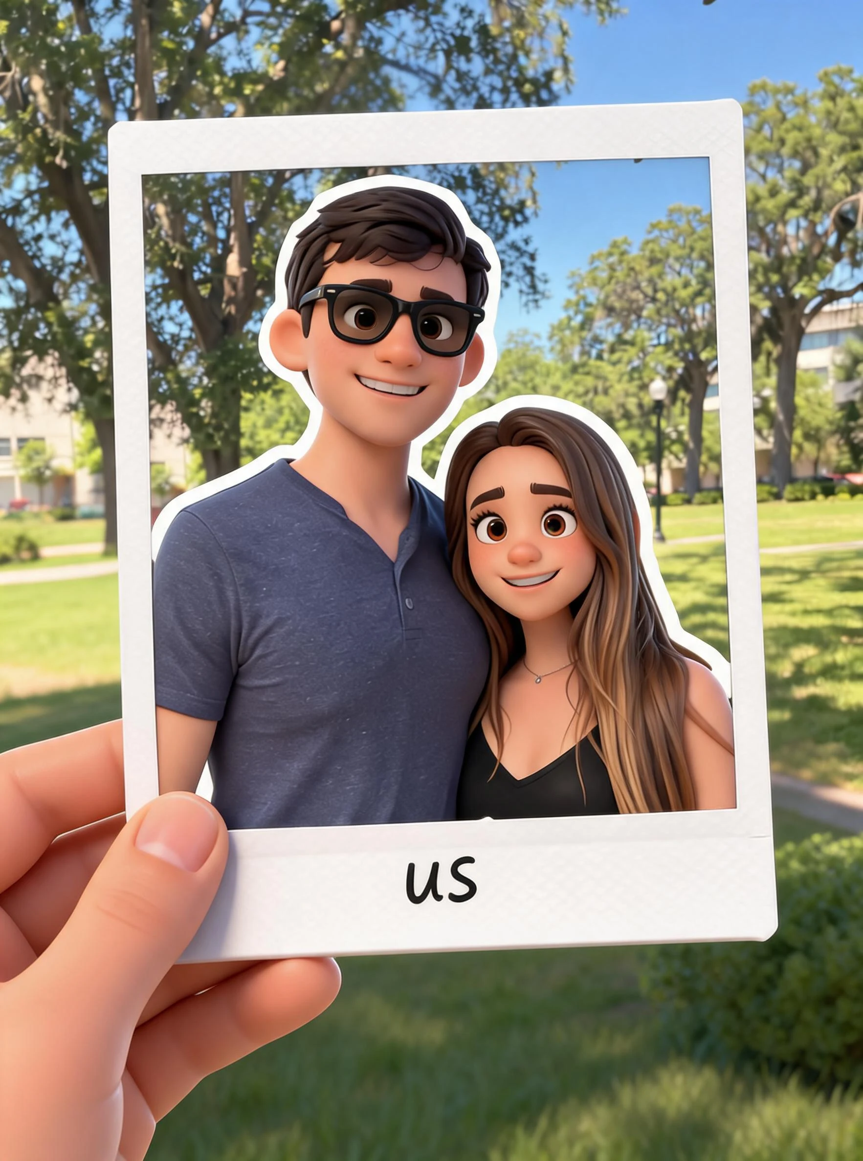 After — Couple polaroid