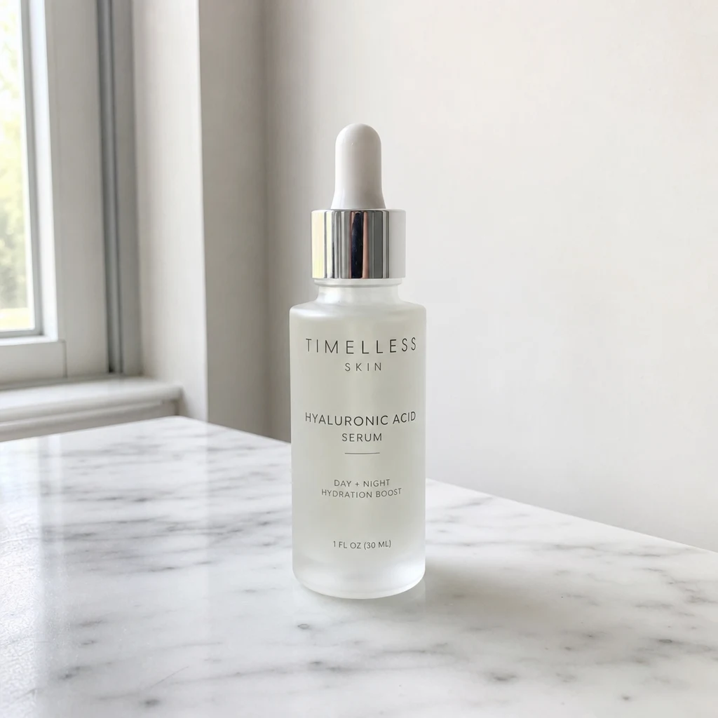 Before — Serum bottle