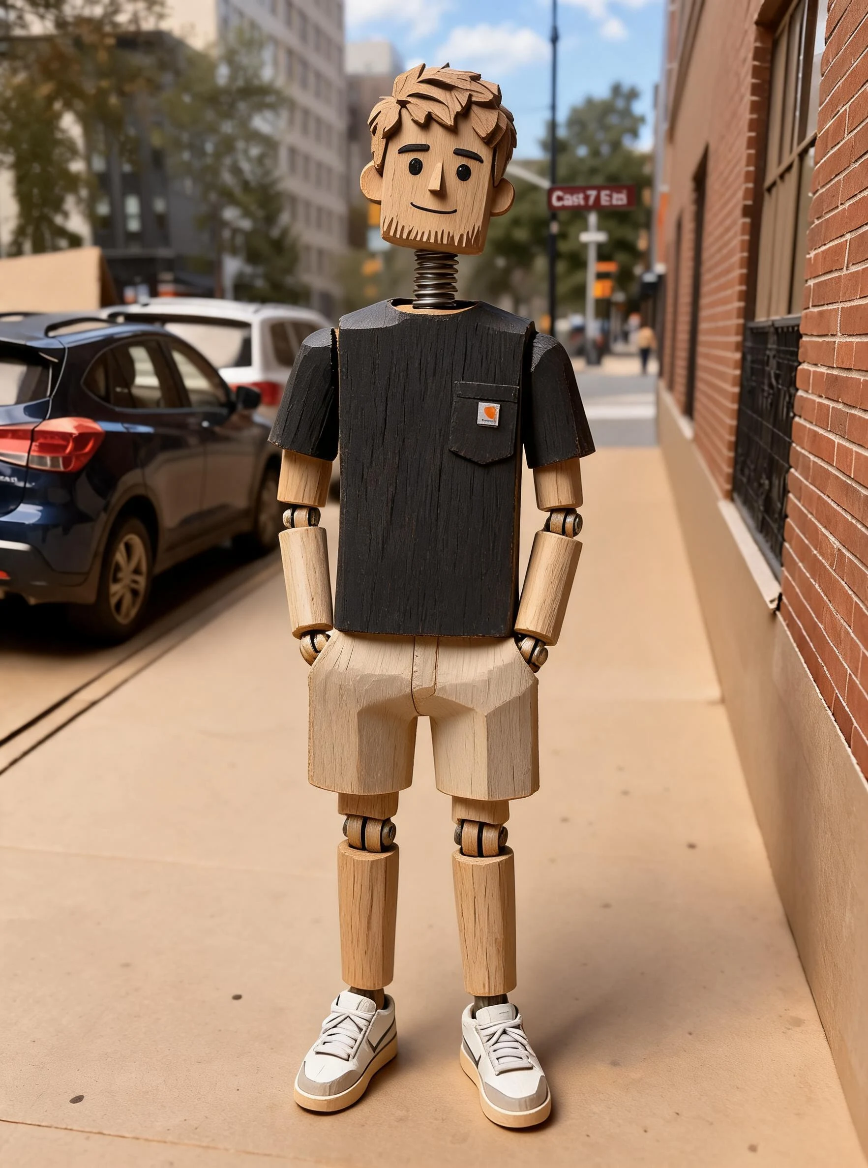 After — Man Standing Street