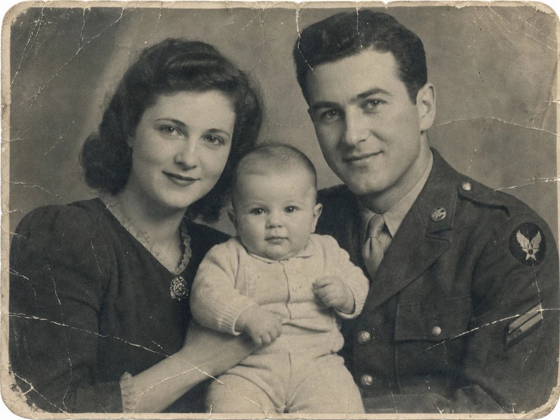 Before — Old family photo