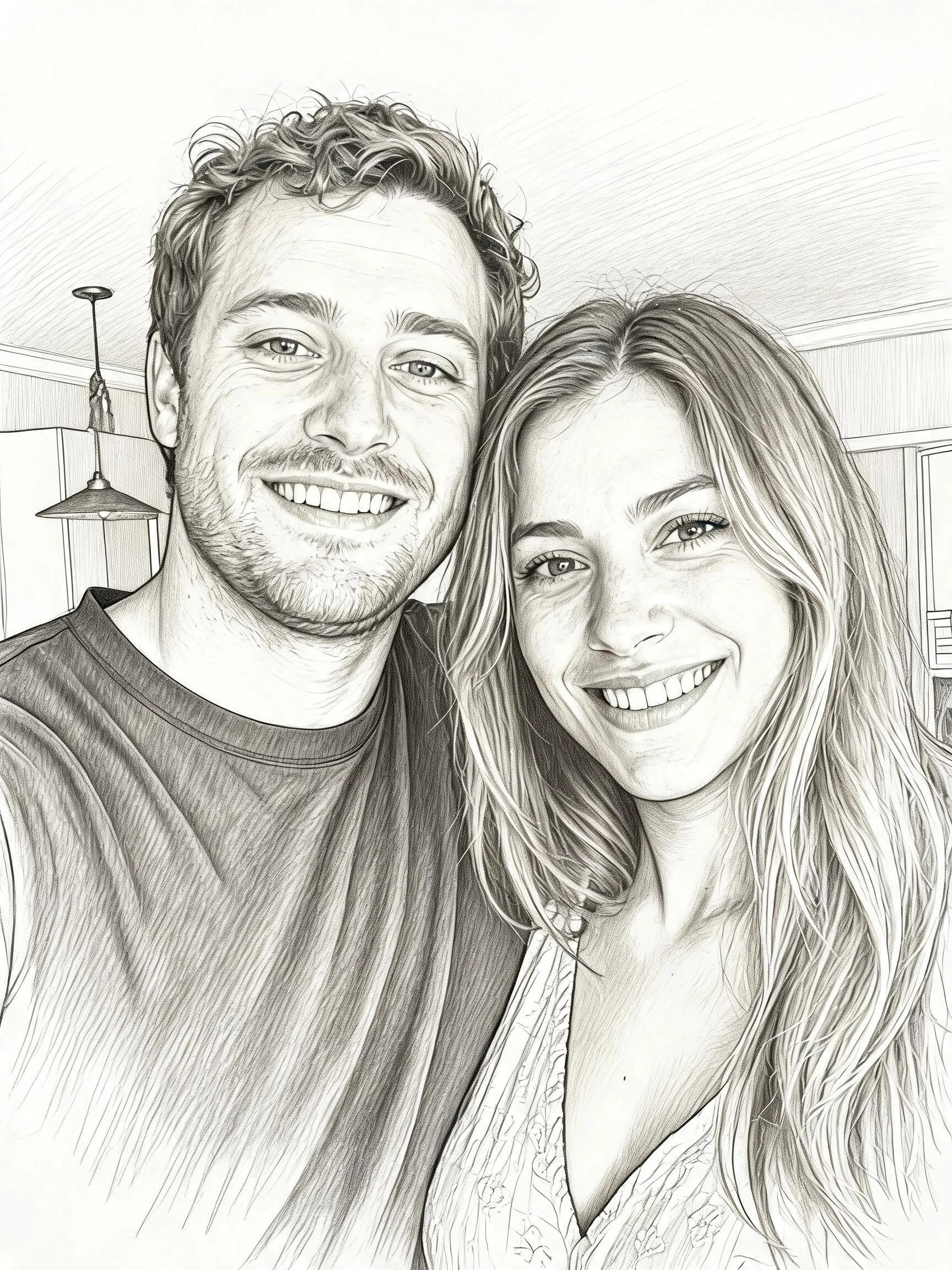 After — Couple sketch