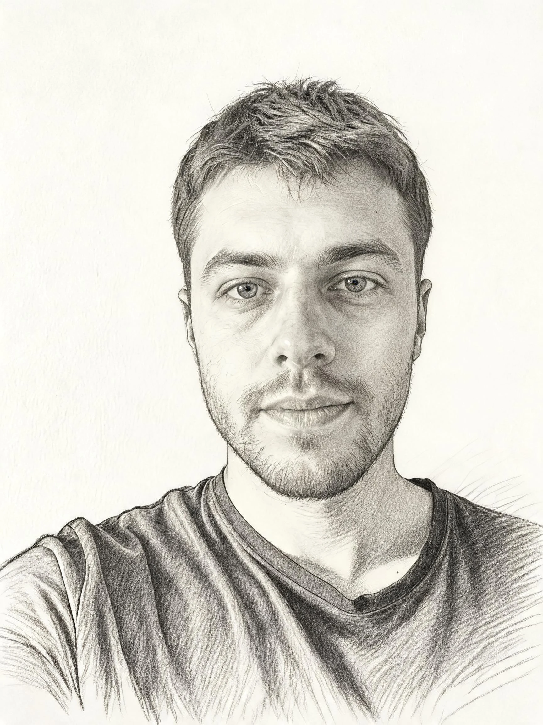 After — His sketch