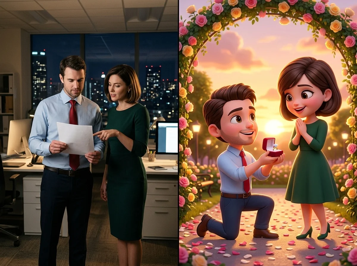 AI Chibi Marriage Proposal