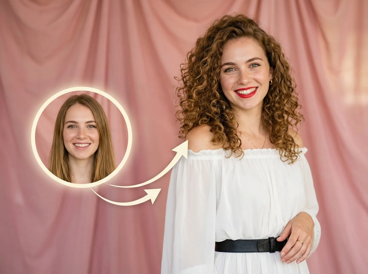 AI Curly Hair Filter