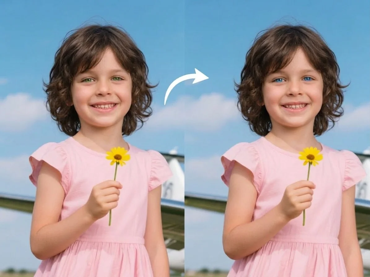AI Eye Color Filter