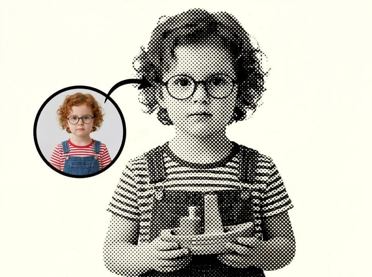 AI Halftone Effect