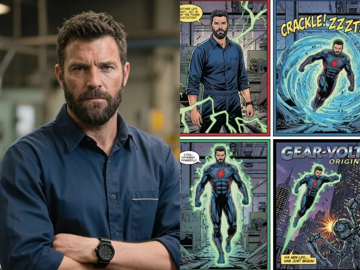 AI Superhero Comic Strip Generator