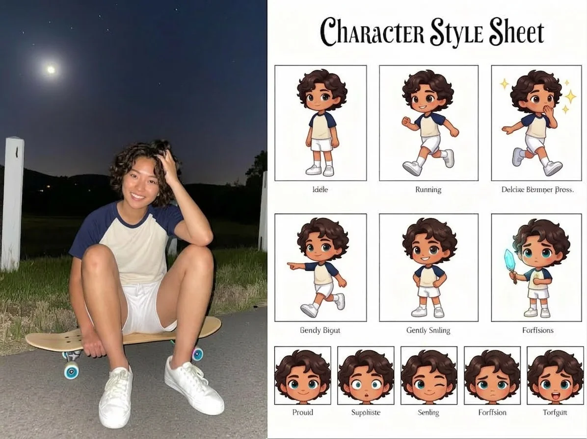 Character style sheet
