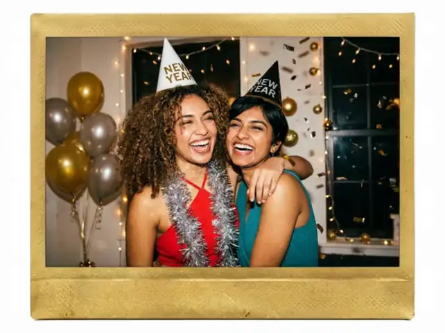 New Year Polaroid