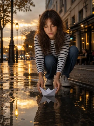 Paper Boat to Lost Atlantis
