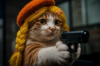 Tearful Gunman