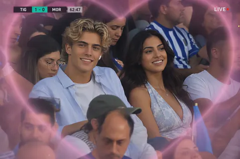 Two in the Stands