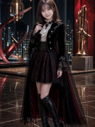 Vampire Outfit Transformation