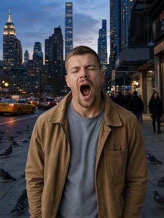 Yawn to Titan: Munch on Taxis!