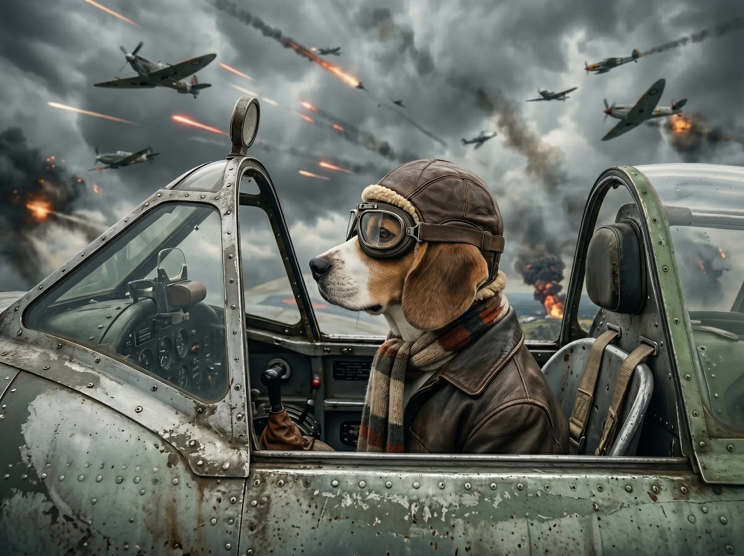 AI Pet Air Combat Video Generator
