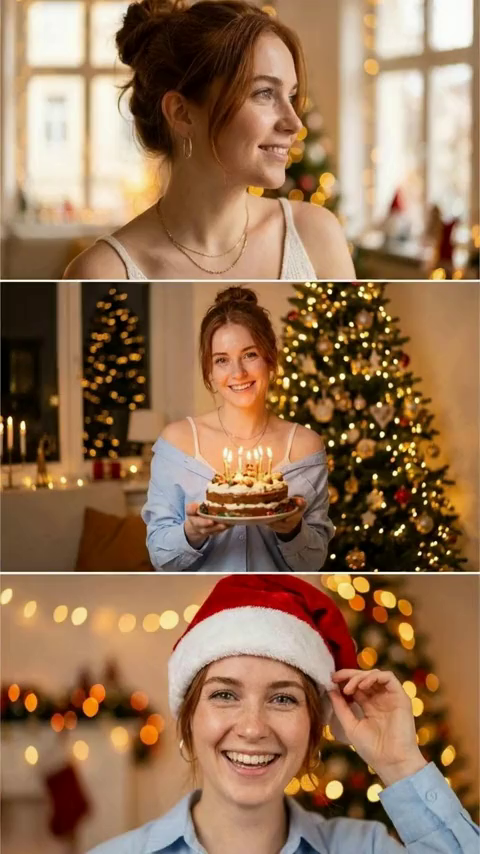 Elegant Xmas Portrait