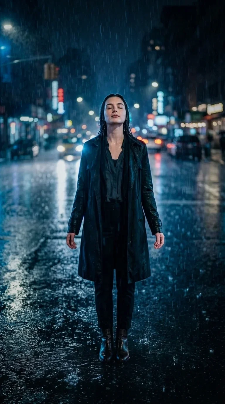 Rainy Night Walk