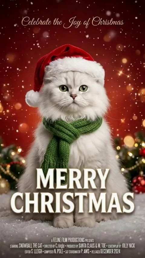 Xmas Pet Poster