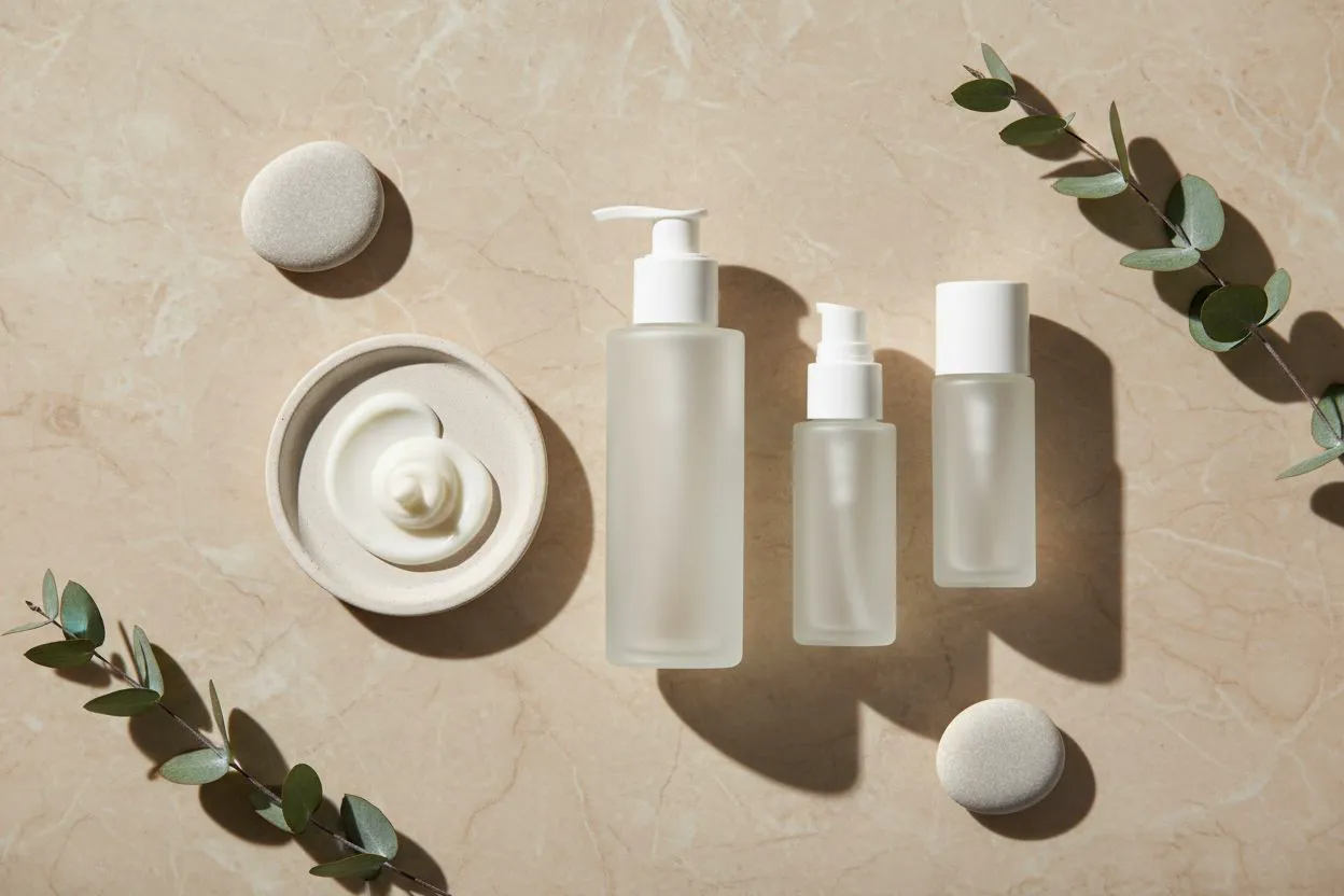 E-commerce flat lay