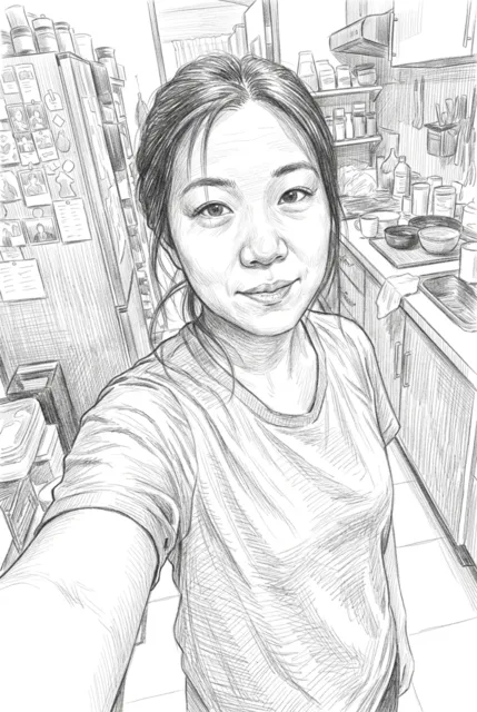 Pencil sketch