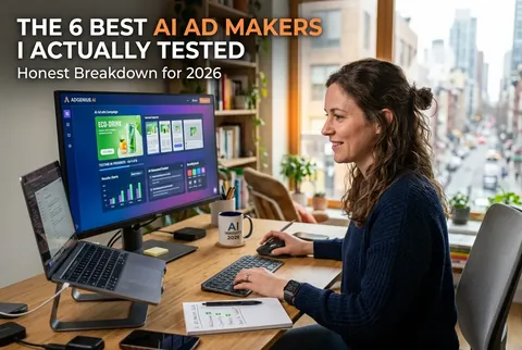 The 6 Best AI Ad Makers I Actually Tested (Honest Breakdown for 2026)